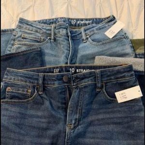 Gap jeans with fleece lining boys size 10